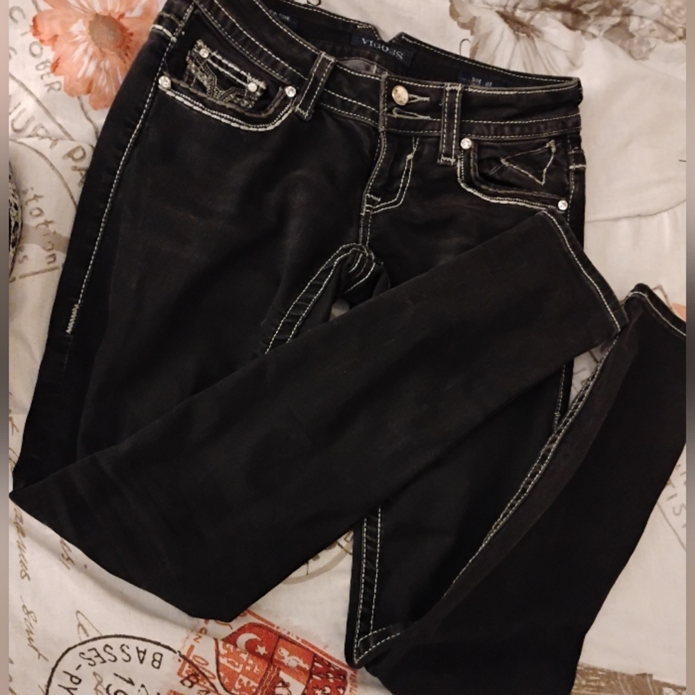 Y2K Black Skinny Jeans